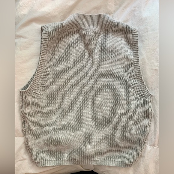 Babaton knit tank in grey - Picture 2 of 3